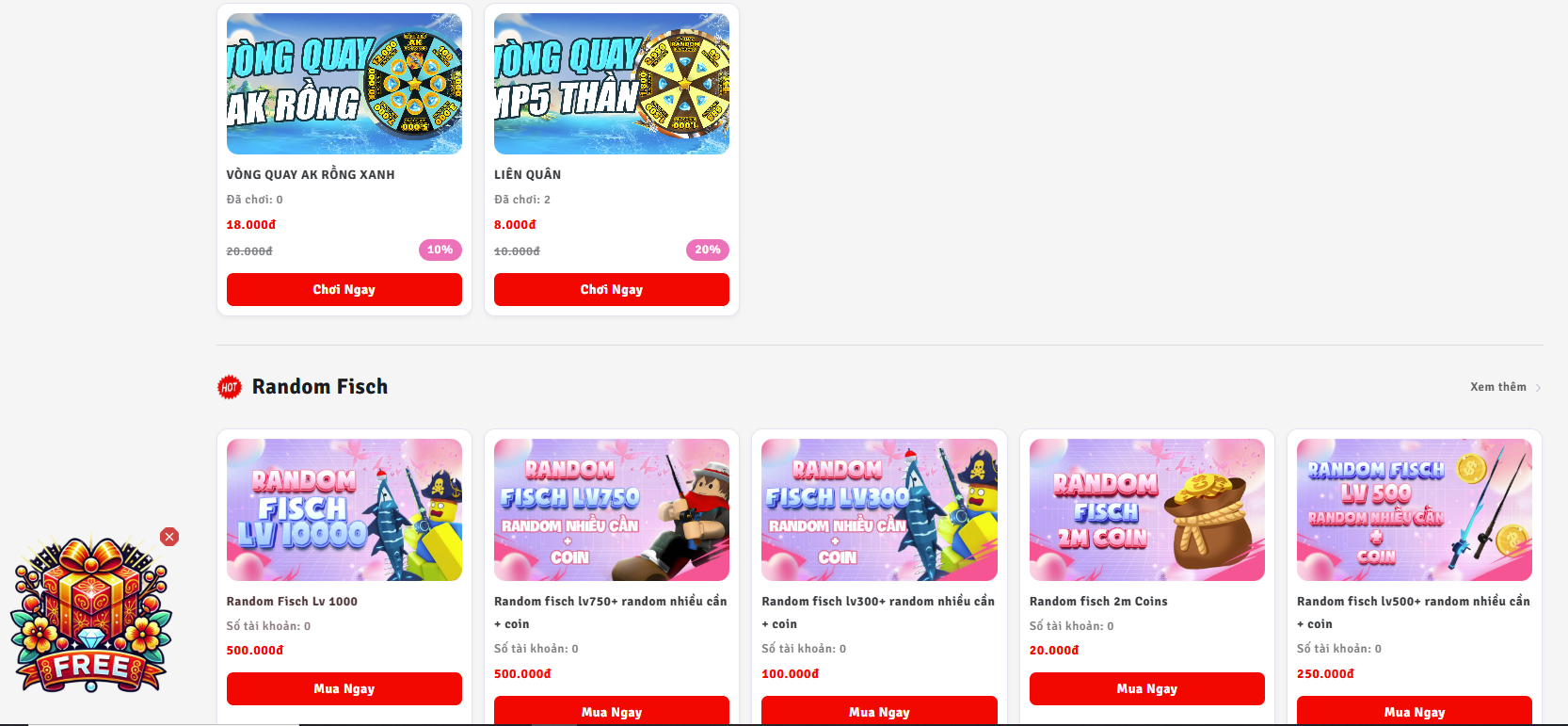 CODE SHOP ACC GAME 5